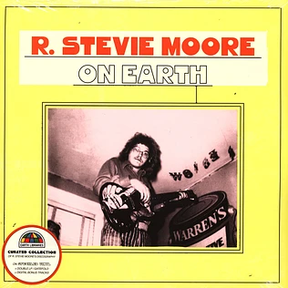 R. Stevie Moore - On Earth Black With Baby Pink Splatter Vinyl Edition