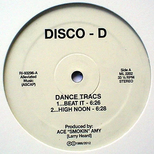 Disco-D - Dance Tracs