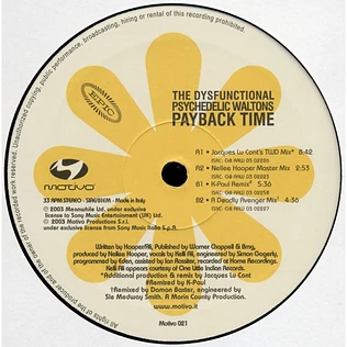 The Dysfunctional Psychedelic Waltons - Payback Time