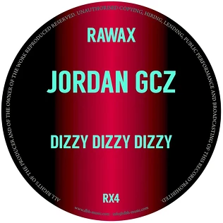 Jordan GCZ - Dizzy Dizzy Dizzy Black Vinyl Edition