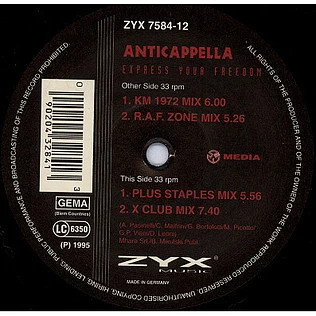 Anticappella - Express Your Freedom