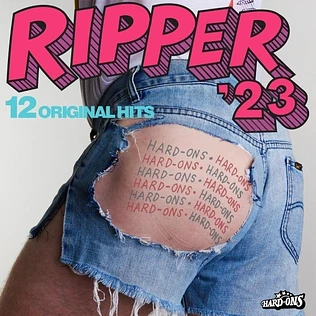 Hard-Ons - Ripper '23 Pink With Blue Splatter Vinyl Edition