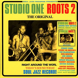 Soul Jazz Records presents - Studio One Roots 2 Transparent Green Vinyl Ediiton