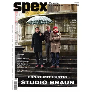 Spex - 2015/11-12 Studio Braun, Fehlfarben, Die Nerven, Grimes u.a.