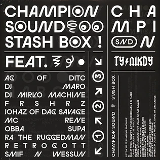 Champion Sound - Stash Box Colored Vinyl Edition