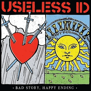 Useless ID - Bad Story Happy Ending Red & White Splatter Vinyl Edition
