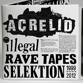 Acrelid - Illegal Rave Tapes Selektion 1999 - 2012