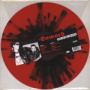 The Damned - Live At The 100 Club Record Store Day 2024 Splattered Vinyl Edition
