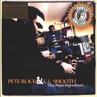 Pete Rock & C.L. Smooth - The Main Ingredient Translucent Yellow Vinyl Edition