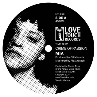 Mia - Crime Of Passion / Love Bug