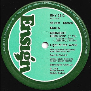 Light Of The World - Midnight Groovin'
