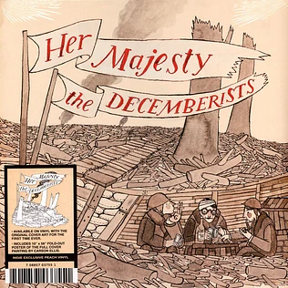 The Decemberists - Her Majesty Teh Decemberists Peach Vinyl Edition
