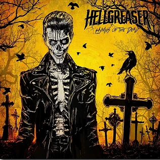 Hellgreaser - Hymns Of The Dead Blue-White Inside Vinyl Edition