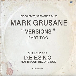 Mark Grusane - Versions Part Two