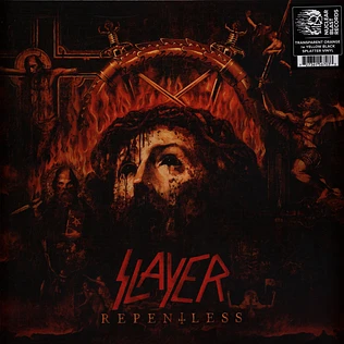 Slayer - Repentlesst Transparent Orange Yellow Black Splatter Vinyl Edition