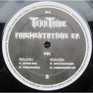 O.B.I. - Fragmentations EP