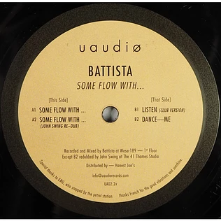 Battista - Some Flow With... (John Swing Re-Dub)