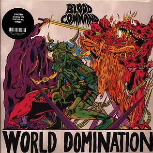 Blood Command - World Domination Glow In The Dark Vinyl Edition