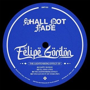 Felipe Gordon - The Lichtenberg Effect Blue Marbled Vinyl Edition
