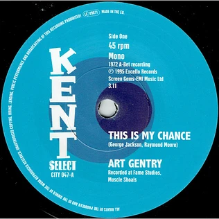 Art Gentry / Shirley Brown - This Is My Chance / Even If The Signs Are Wrong
