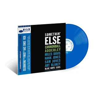 Cannonball Adderly - Somethin' Else Blue Note 85 Collection Blue Vinyl Edition