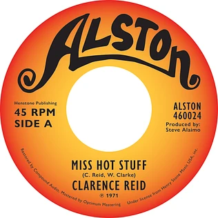 Clarence Reid - Miss Hot Stuff / Mr. Hot Stuff