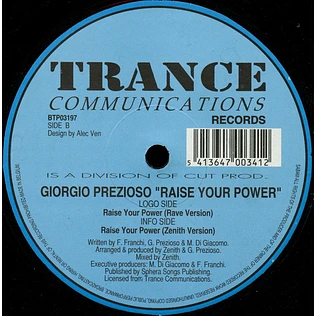 Giorgio Prezioso - Raise Your Power