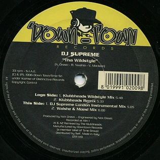 DJ Supreme - Tha Wildstyle