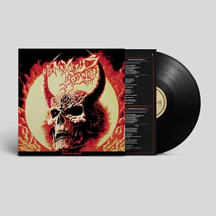 Obnoxious Youth - Burning Savage Black Red Vinyl Edtion