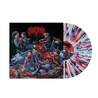 To The Grave - Everyone's A Murderer Blood White Blue Splatter Vinyl Edition