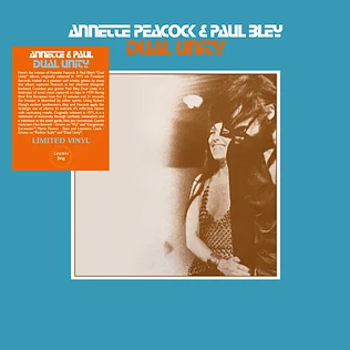 Annette Peacock And Paul Bley - Dual Unity