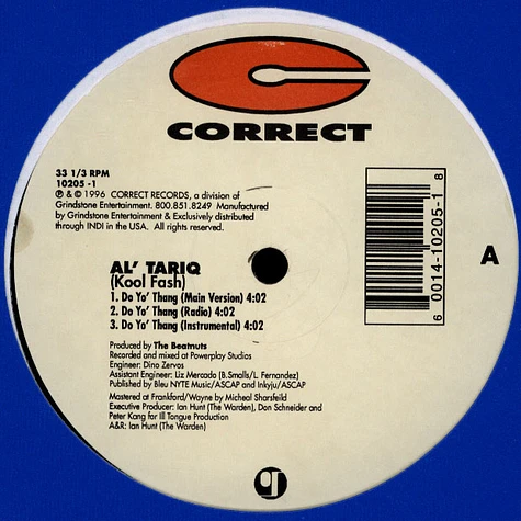 Al' Tariq - Do Yo' Thang / Spectacular