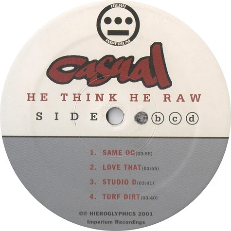 Casual - He Think He Raw