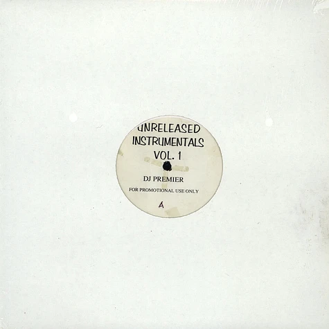 DJ Premier - Unreleased Instrumentals Vol. I