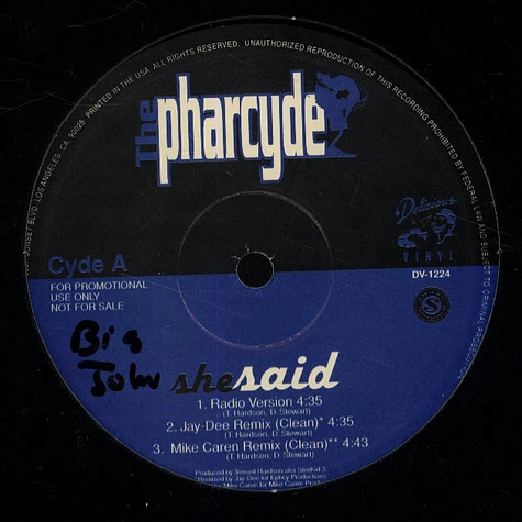 The Pharcyde - She Said