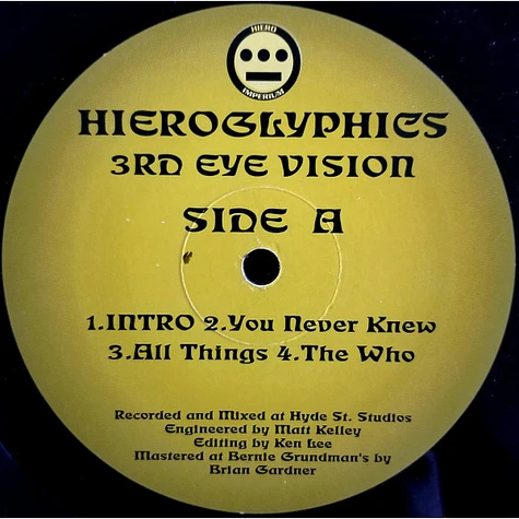 Hieroglyphics - 3rd Eye Vision