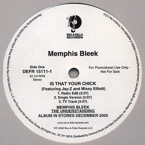 Memphis Bleek - Is That Your Chick