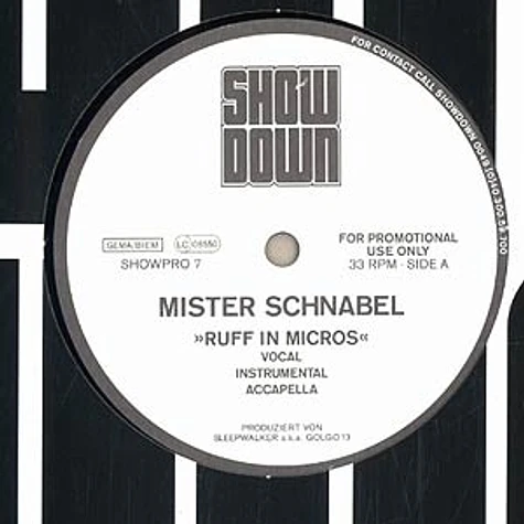 Mr.Schnabel - Ruff in micros