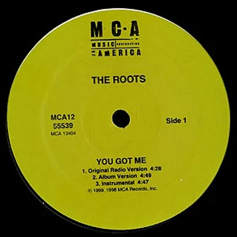 The Roots - You got me