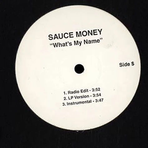 Sauce Money - What's my name