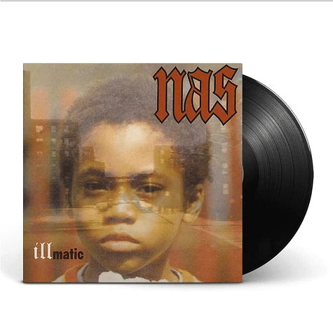 Nas - Illmatic Black EU Vinyl Edition - Vinyl LP - 1994 - EU