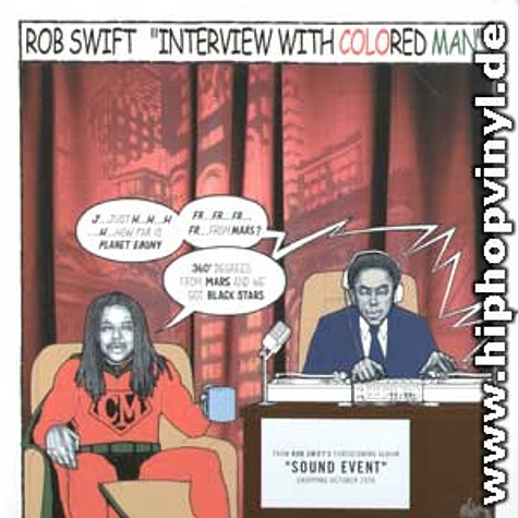 Rob Swift - Interview with colored man