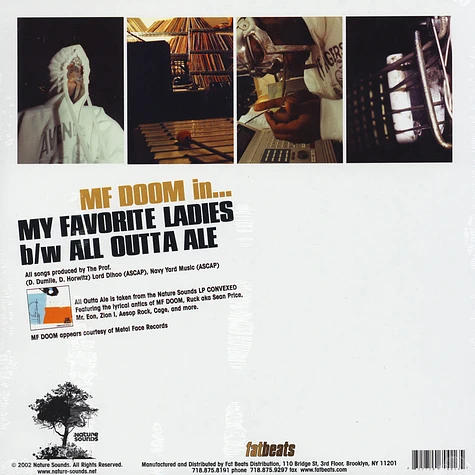 MF DOOM - My Favorite Ladies Black Vinyl Edition