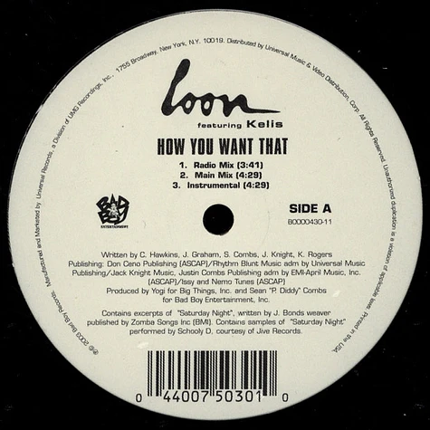 Loon - How you want that feat. Kelis