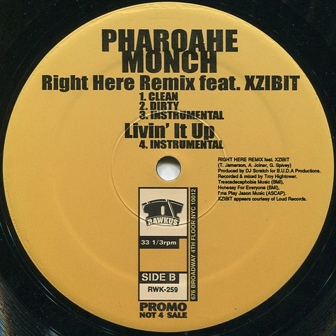 Pharoahe Monch - The Light / Livin' It Up/ Right Here (Remix)