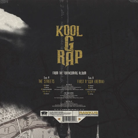 Kool G Rap - The streets