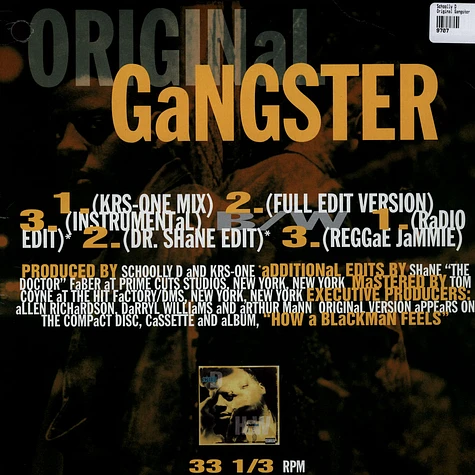 Schoolly D - Original Gangster