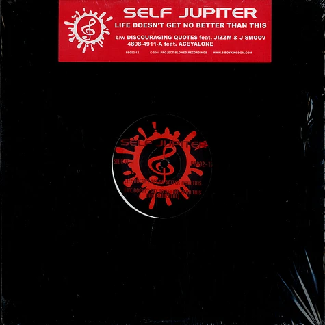 Self Jupiter of Freestyle Fellowship - Life doesn't get no better than this