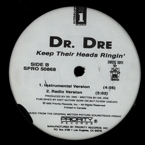 Dr.Dre - Keep Their Heads Ringin