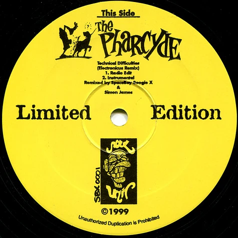The Pharcyde / SpaceBoy Boogie X - Technical Difficulties / Underground Sound